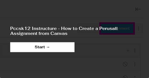 how to add perusall to canvas assignments